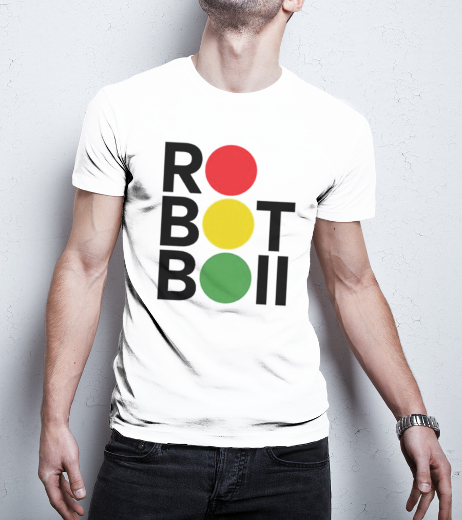 ROBOT BOII Traffic Light Colors T-Shirt