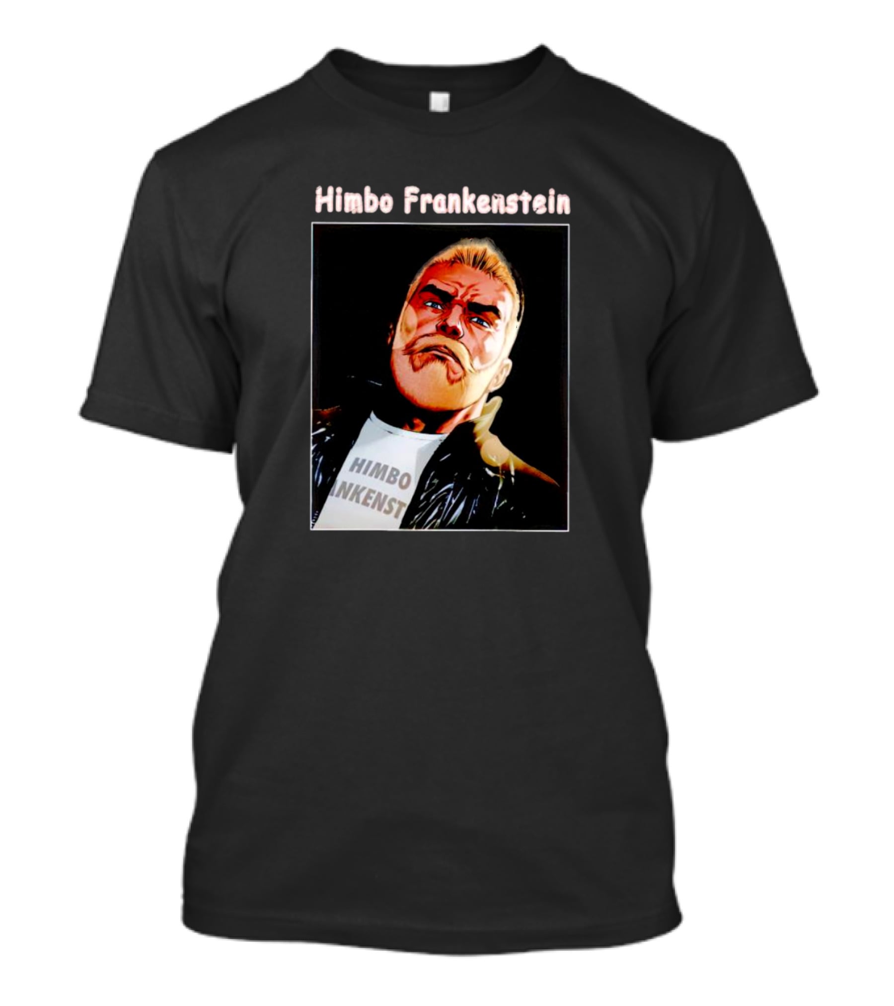 Himbo Frankenstein Retro Comic Character T-Shirt