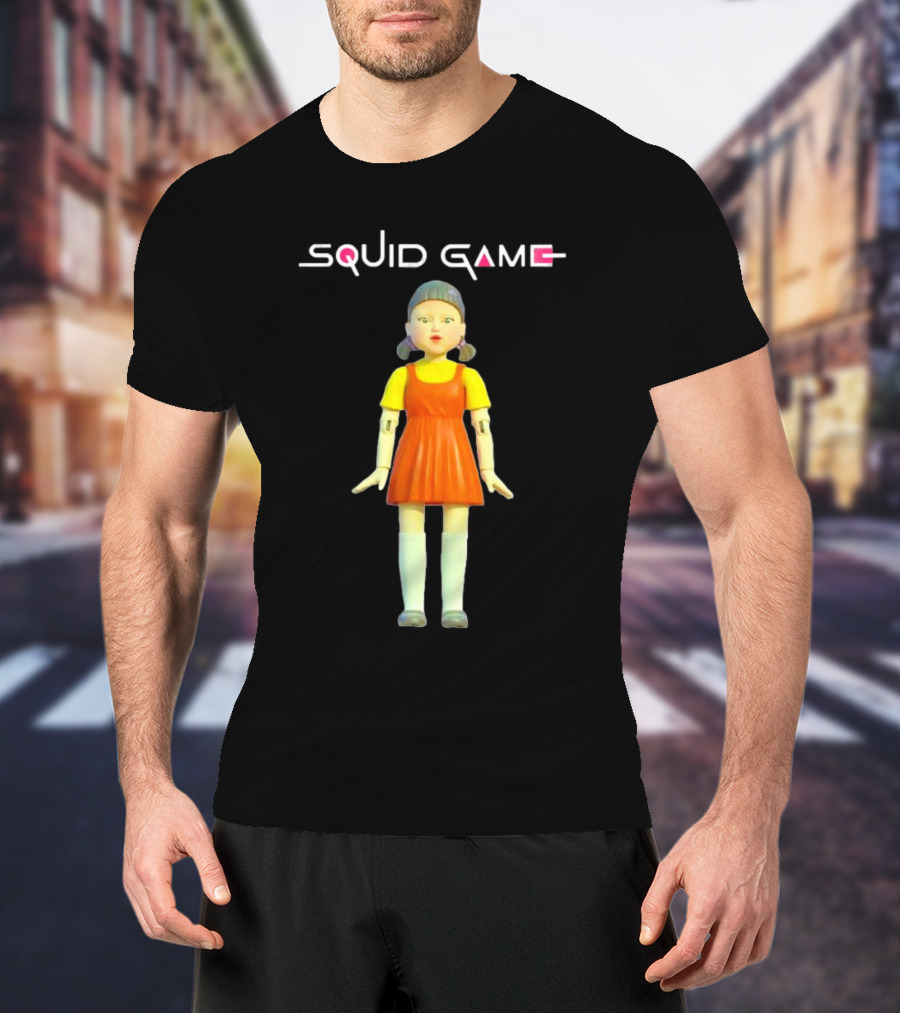 Squid Game Doll Toy Figure Iconic Series Character T-Shirt