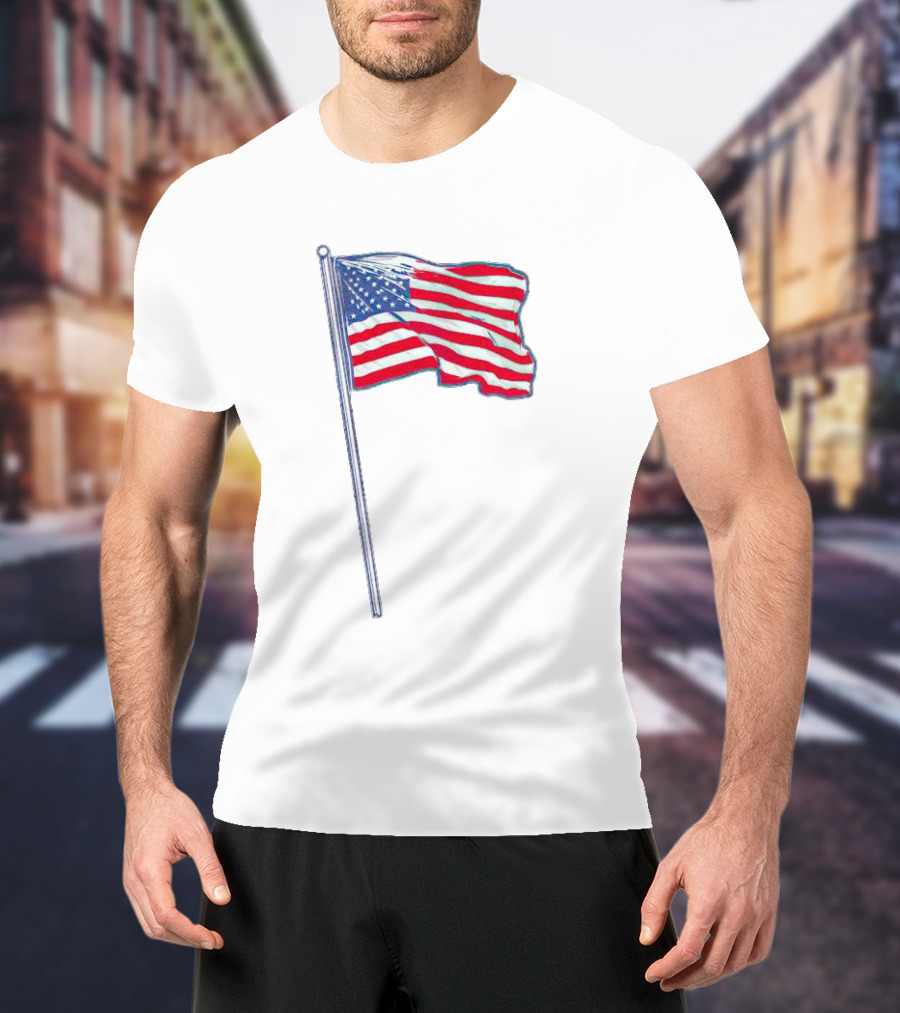 USA OOld Glory American Flag T-Shirt