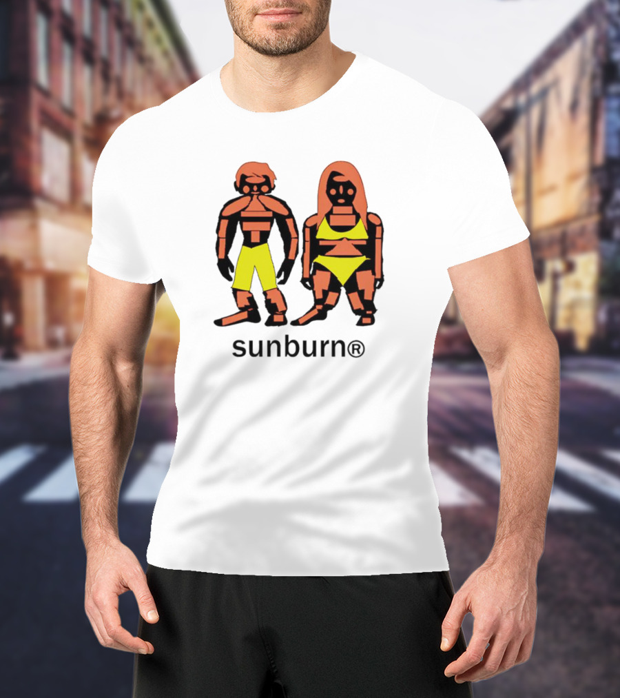 Dominic Fike Sunburn Yellow Swimwear Figures T-Shirt
