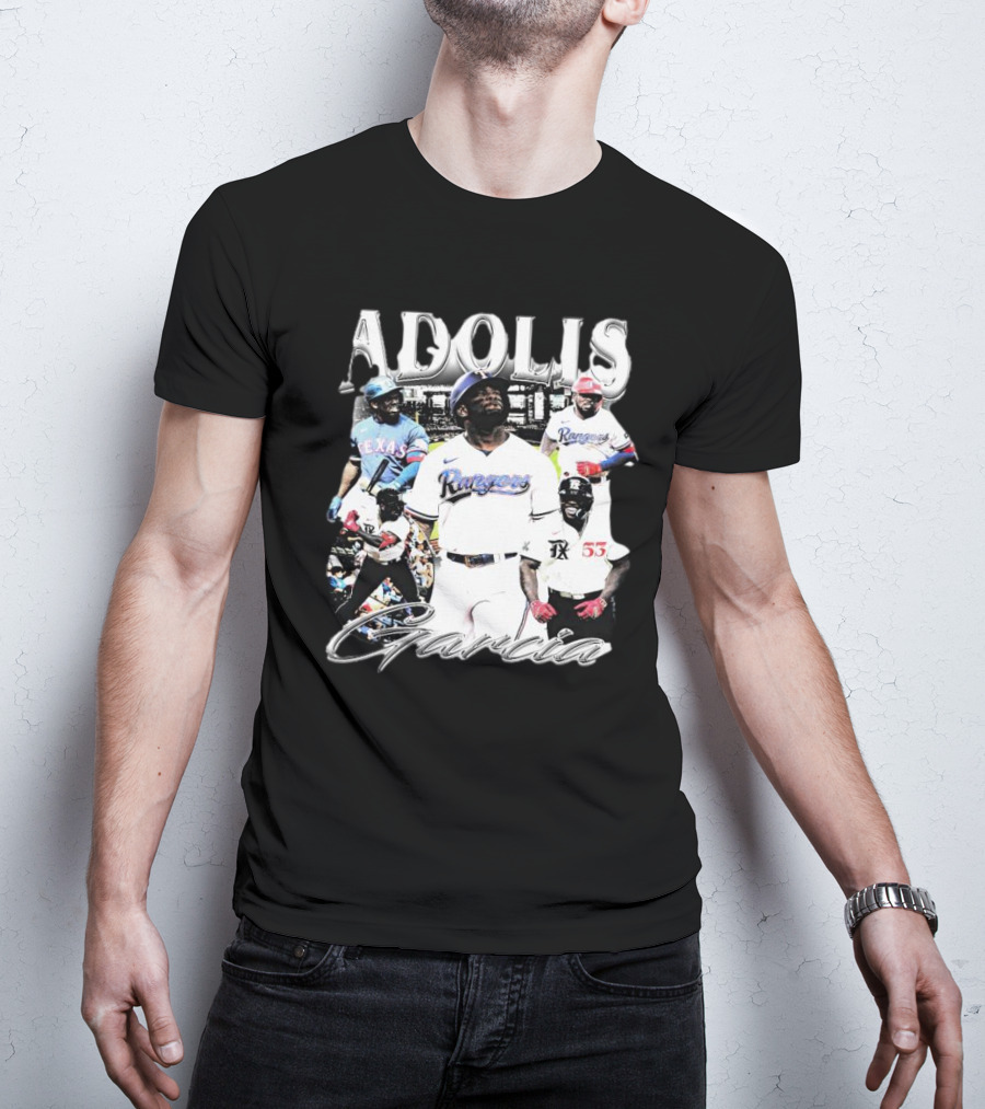 Adolis García Texas Rangers Collage T-Shirt