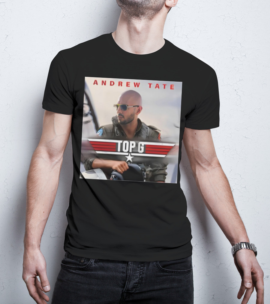 Andrew Tate Top G Pilot Aviator T-Shirt