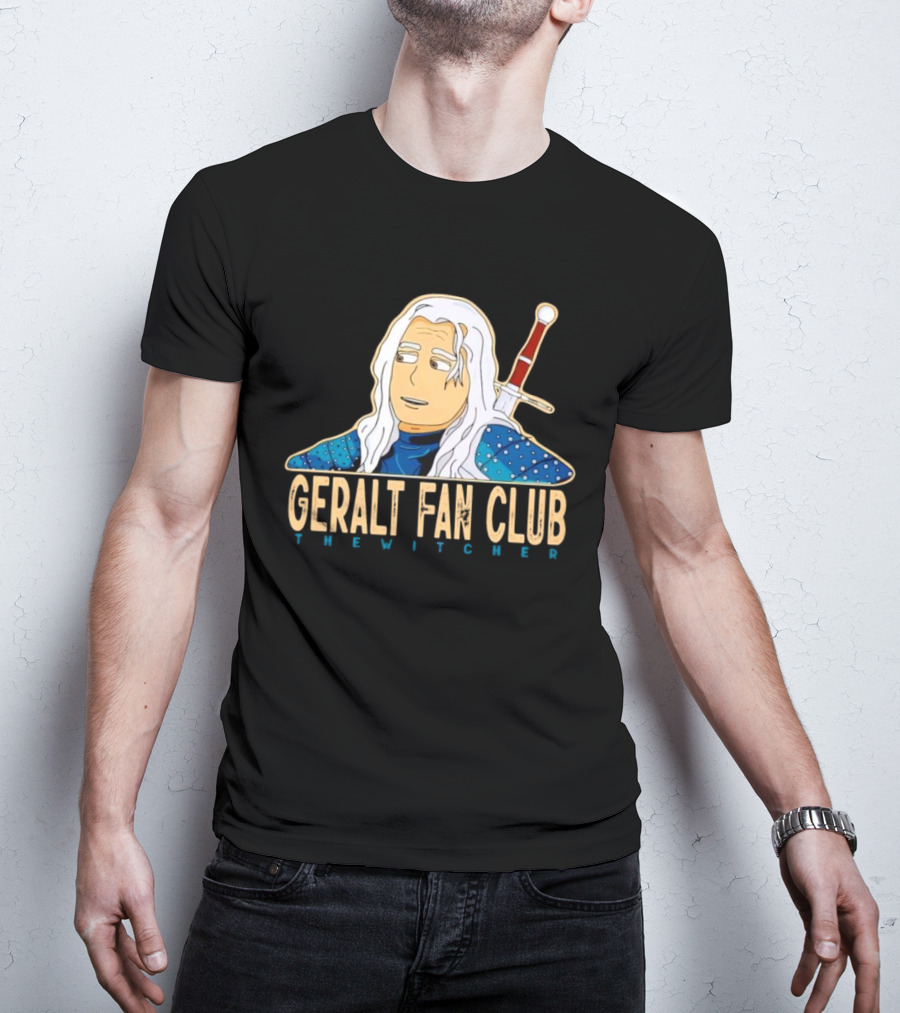 Geralt Fan Club The Witcher Anime T-Shirt