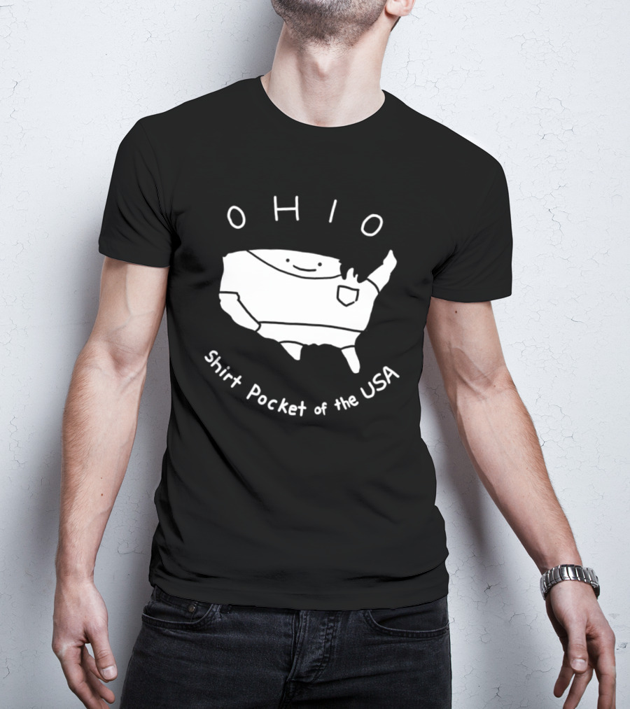 Ohio Shirt Pocket Of The USA T-Shirt
