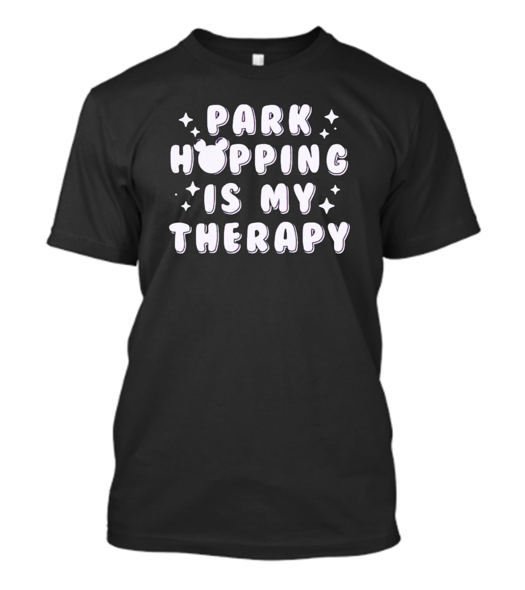 Park Hopping Is My Therapy Disney-Inspired Mickey T-Shirt