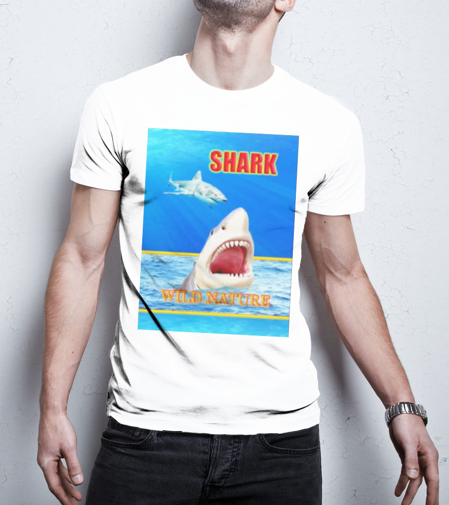 Shark Wild Nature Ocean Scene T-Shirt