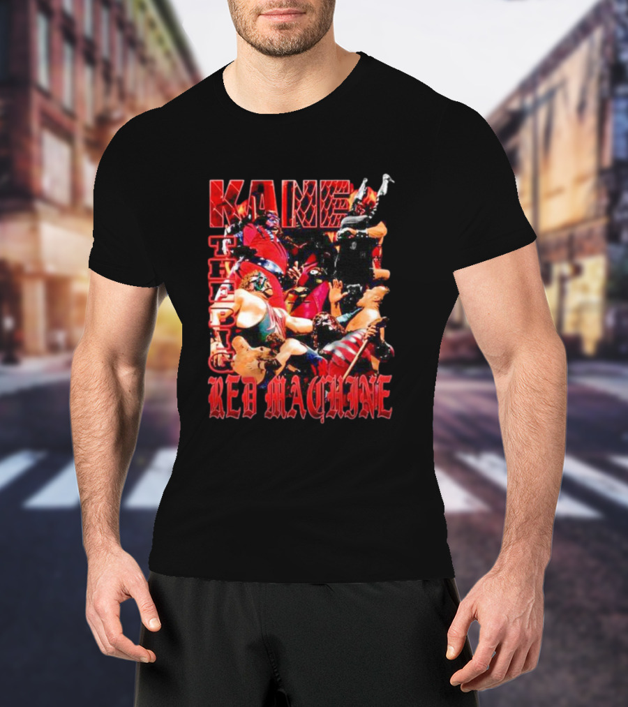 Kane The Big Red Machine Pro Wrestling Legends T-Shirt
