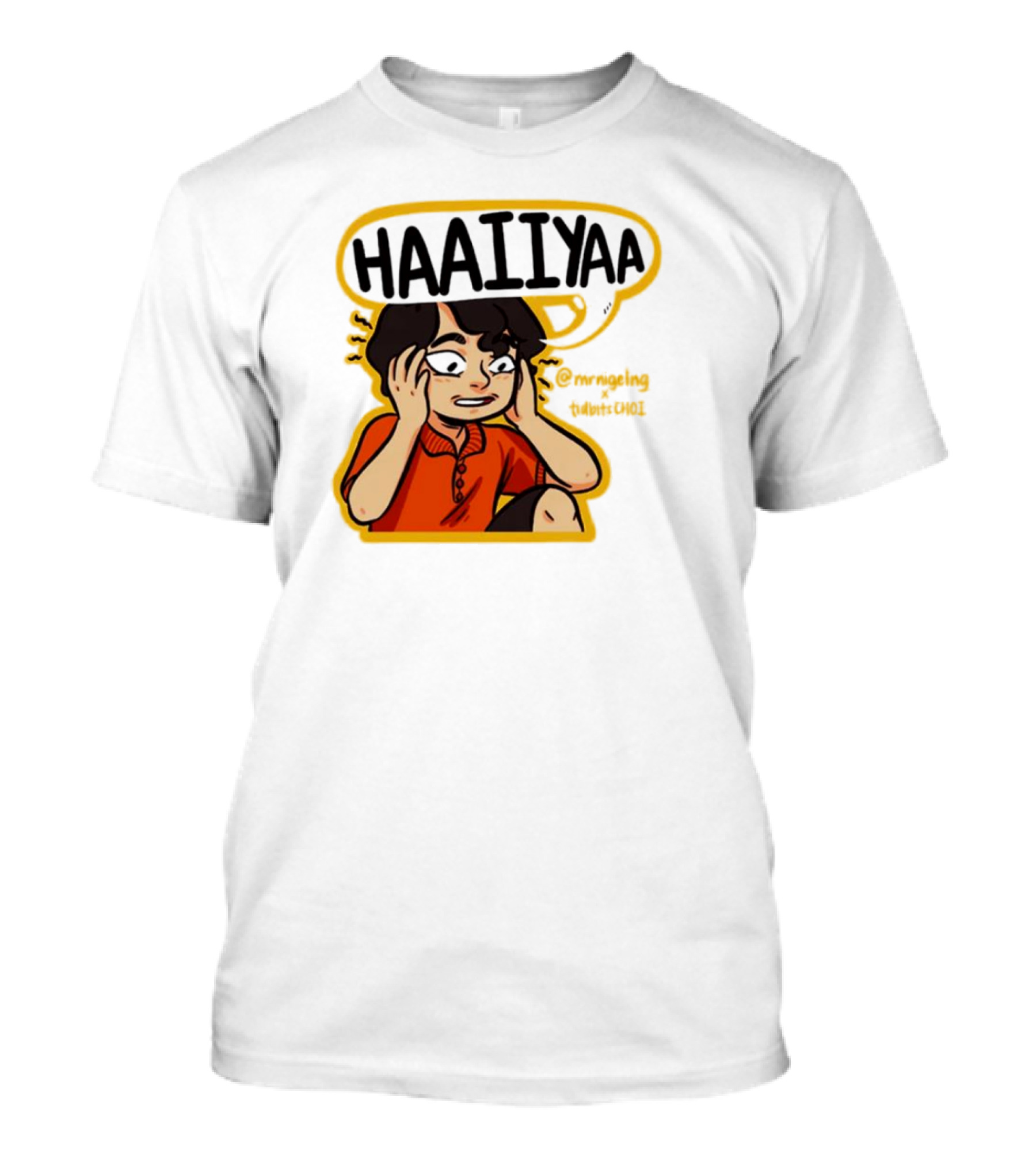 HAAIIYAA Mrnigelng TidbitsCHOI T-Shirt
