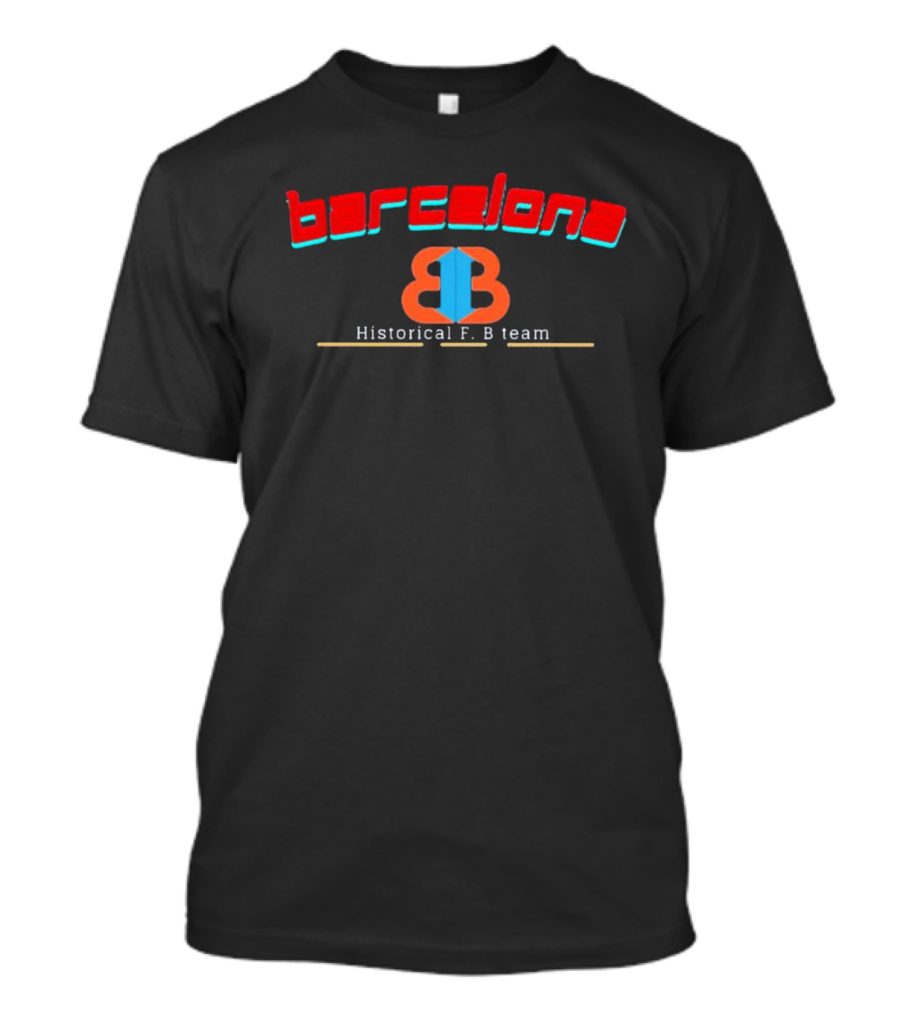 Barcelona Historical F. B Team T-Shirt
