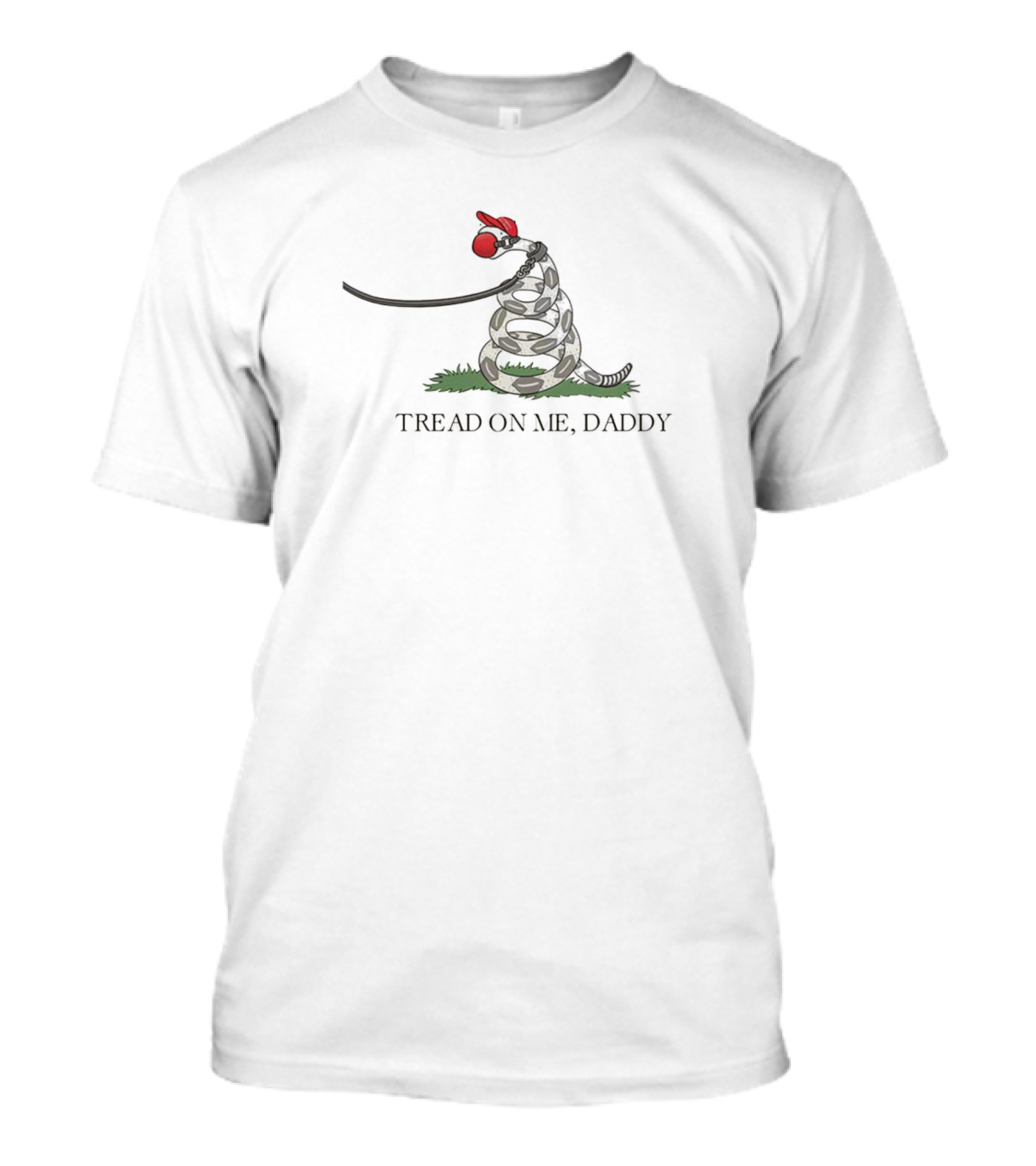 Gadsden Flag Tread On Me Daddy Snake With Boxing Gloves T-Shirt