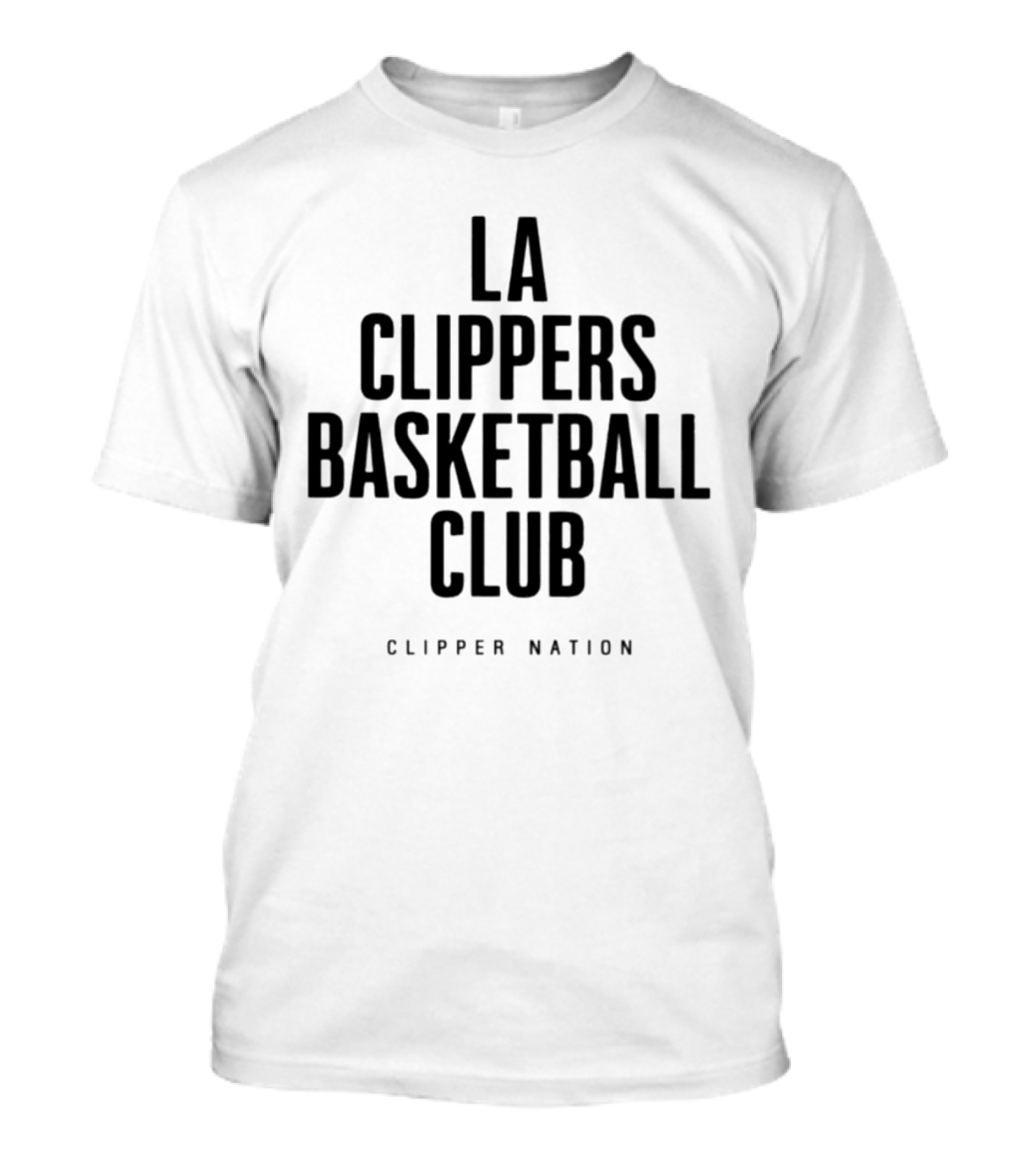 LA Clippers Basketball Club Clipper Nation Team Supporters T-Shirt