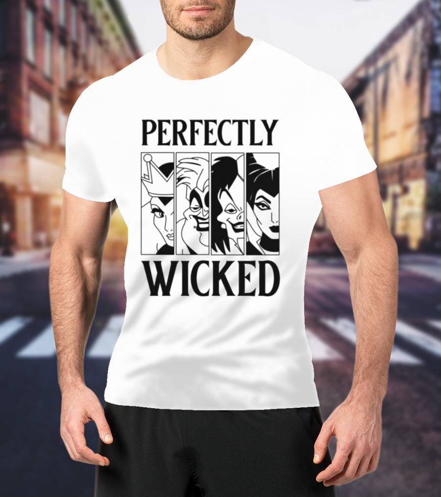 Perfectly Wicked Villains Quartet T-Shirt