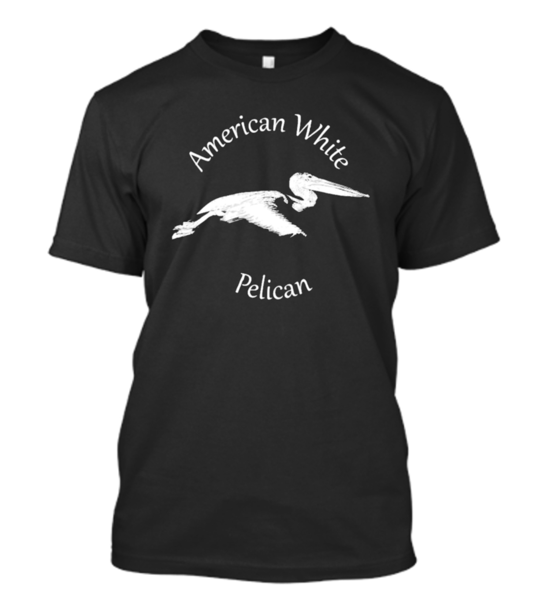 American White Pelican Bird T-Shirt