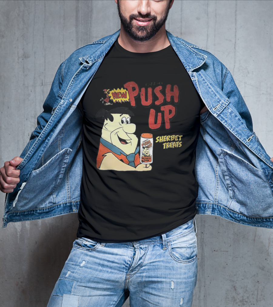Fred Flintstone New Push Up Sherbet Treats T-Shirt