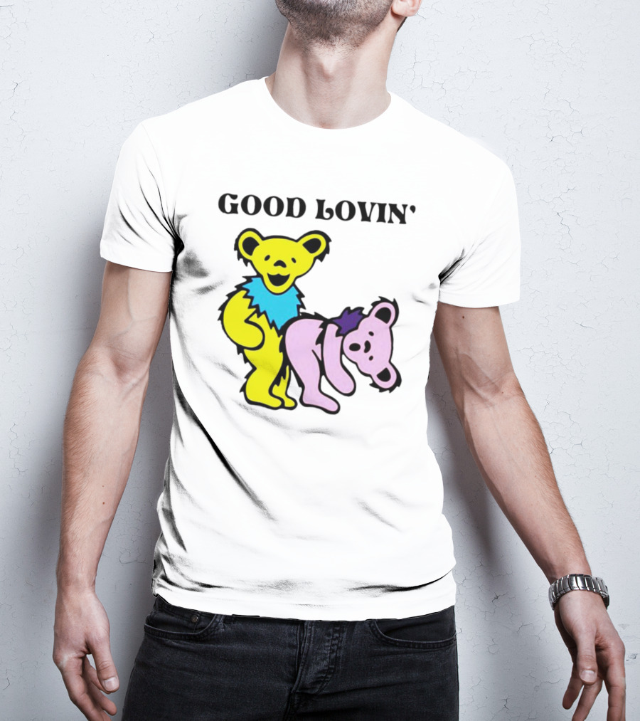 Grateful Dead Bears Good Lovin' Featuring Iconic Dancing Bears T-Shirt