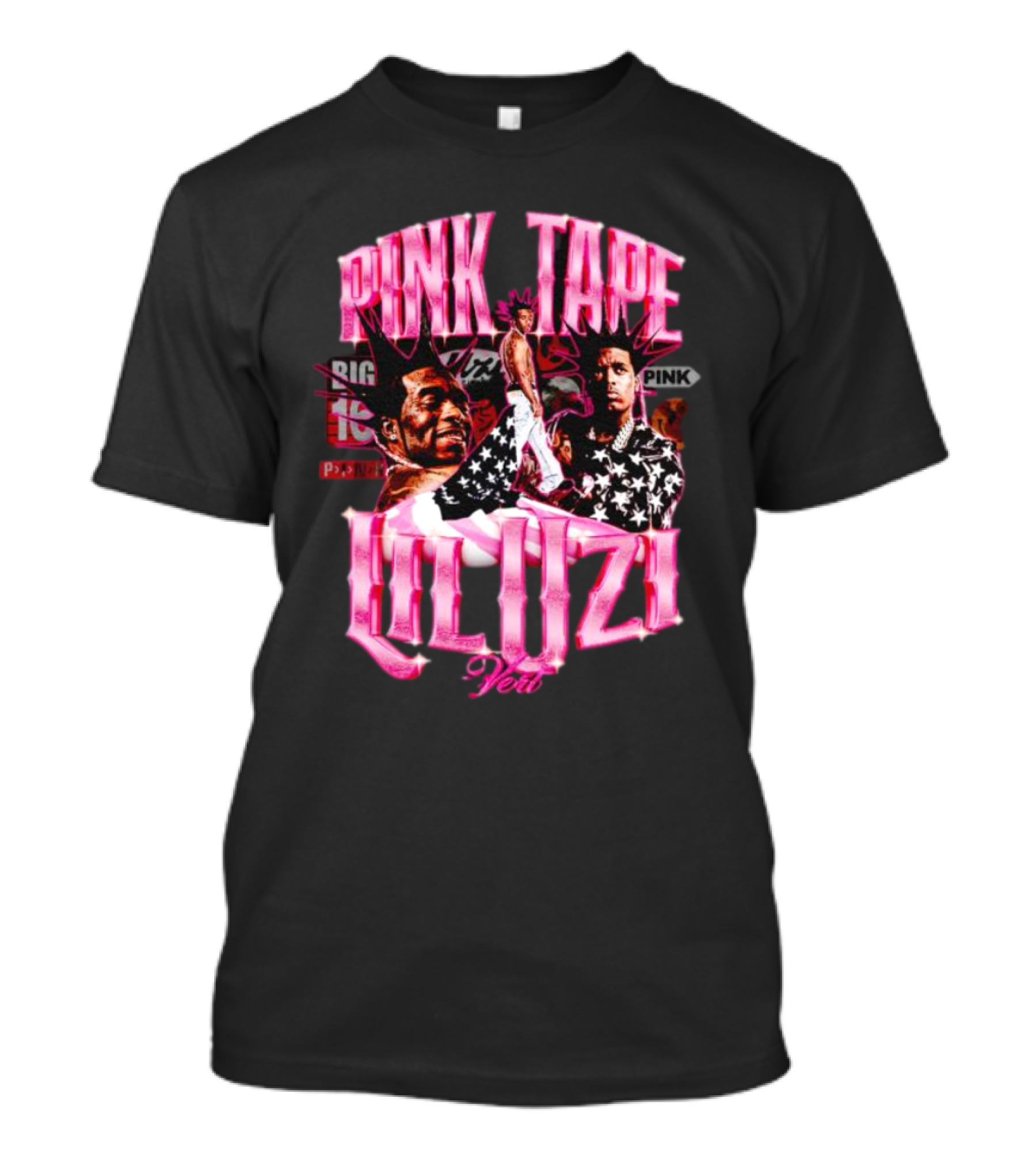 Pink Tape Big 16 Lil Uzi Vert T-Shirt