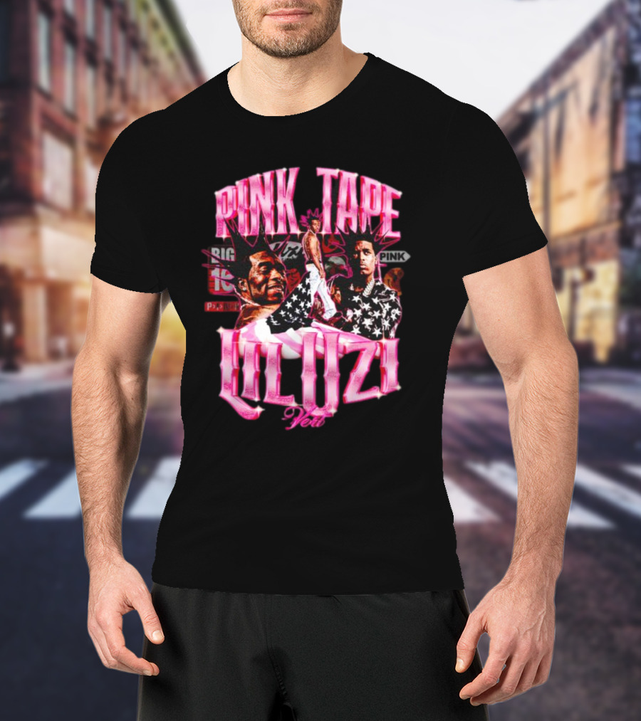 Pink Tape Big 16 Lil Uzi Vert T-Shirt