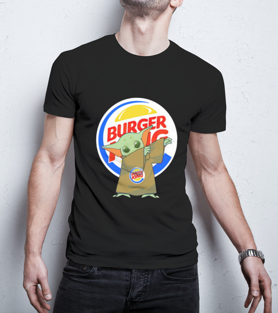 Baby Yoda Holding Burger King T-Shirt
