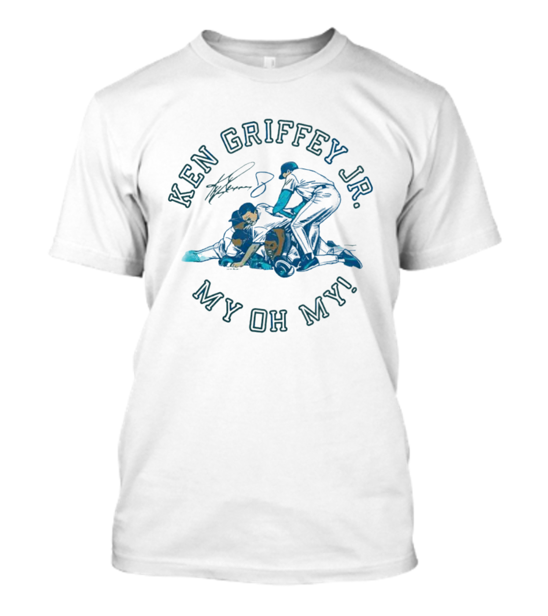 Ken Griffey Jr. My Oh My Signature Seattle T-Shirt