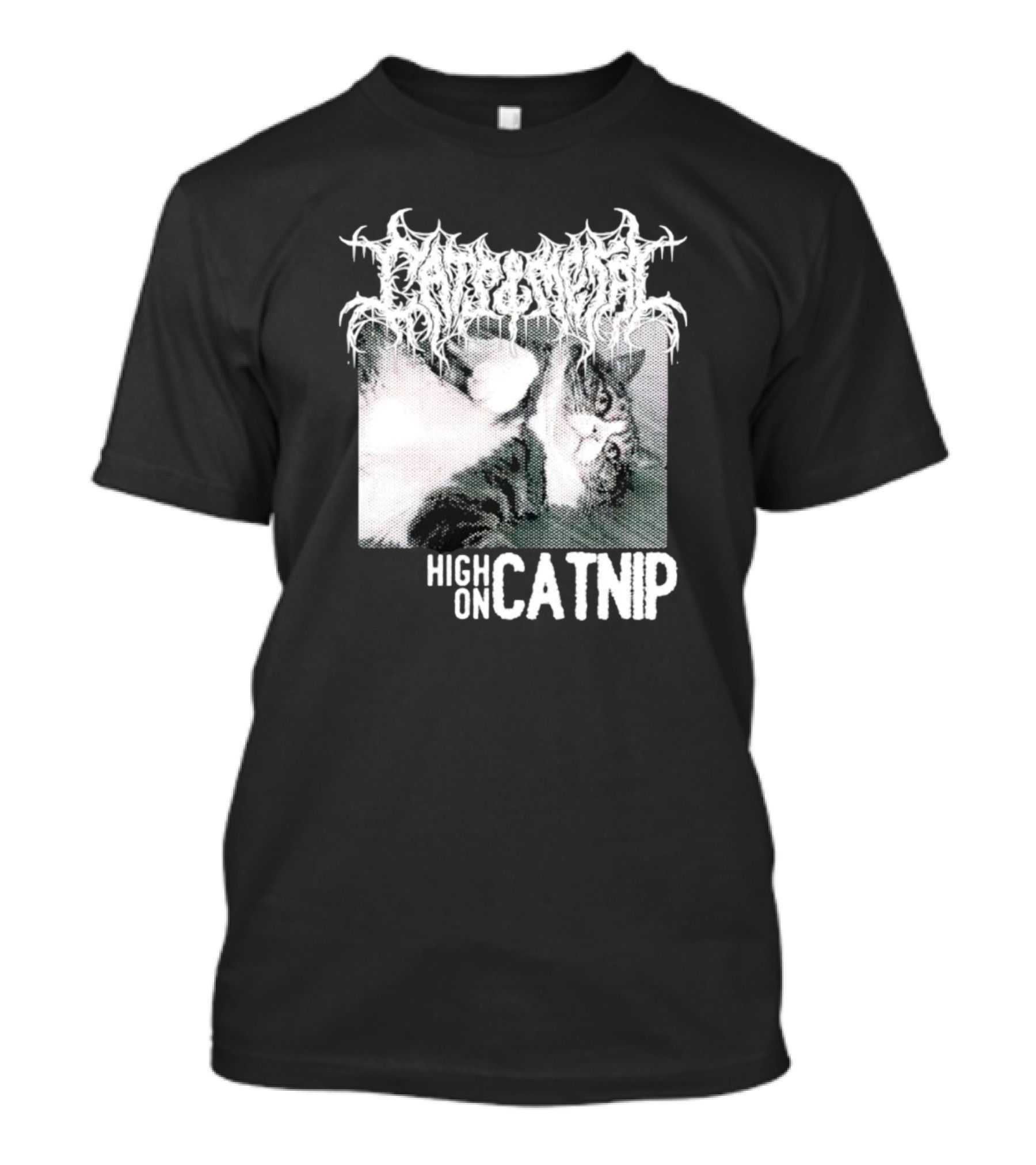 Parental Catnip Advisory High On Catnip T-Shirt