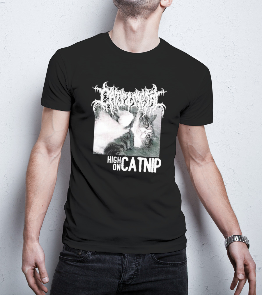 Parental Catnip Advisory High On Catnip T-Shirt