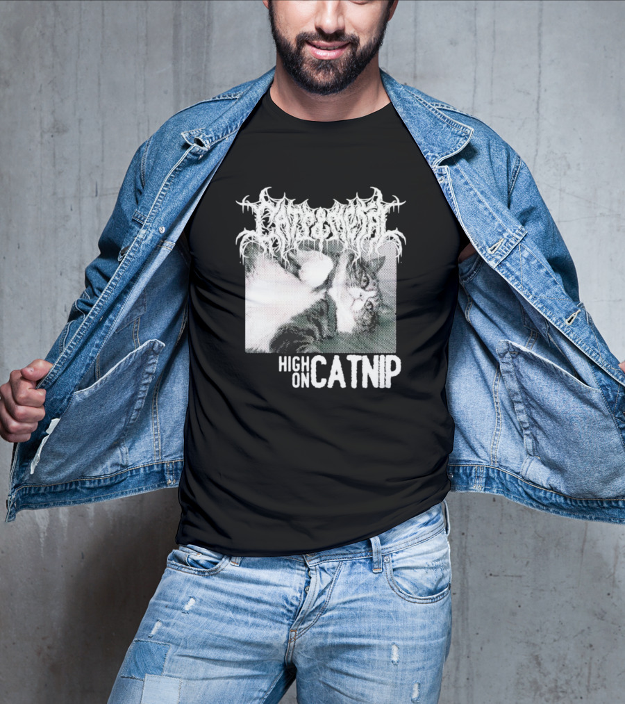 Parental Catnip Advisory High On Catnip T-Shirt