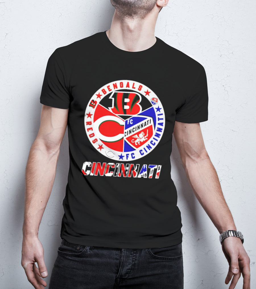 Bengals Reds FC Cincinnati Cincinnati T-Shirt