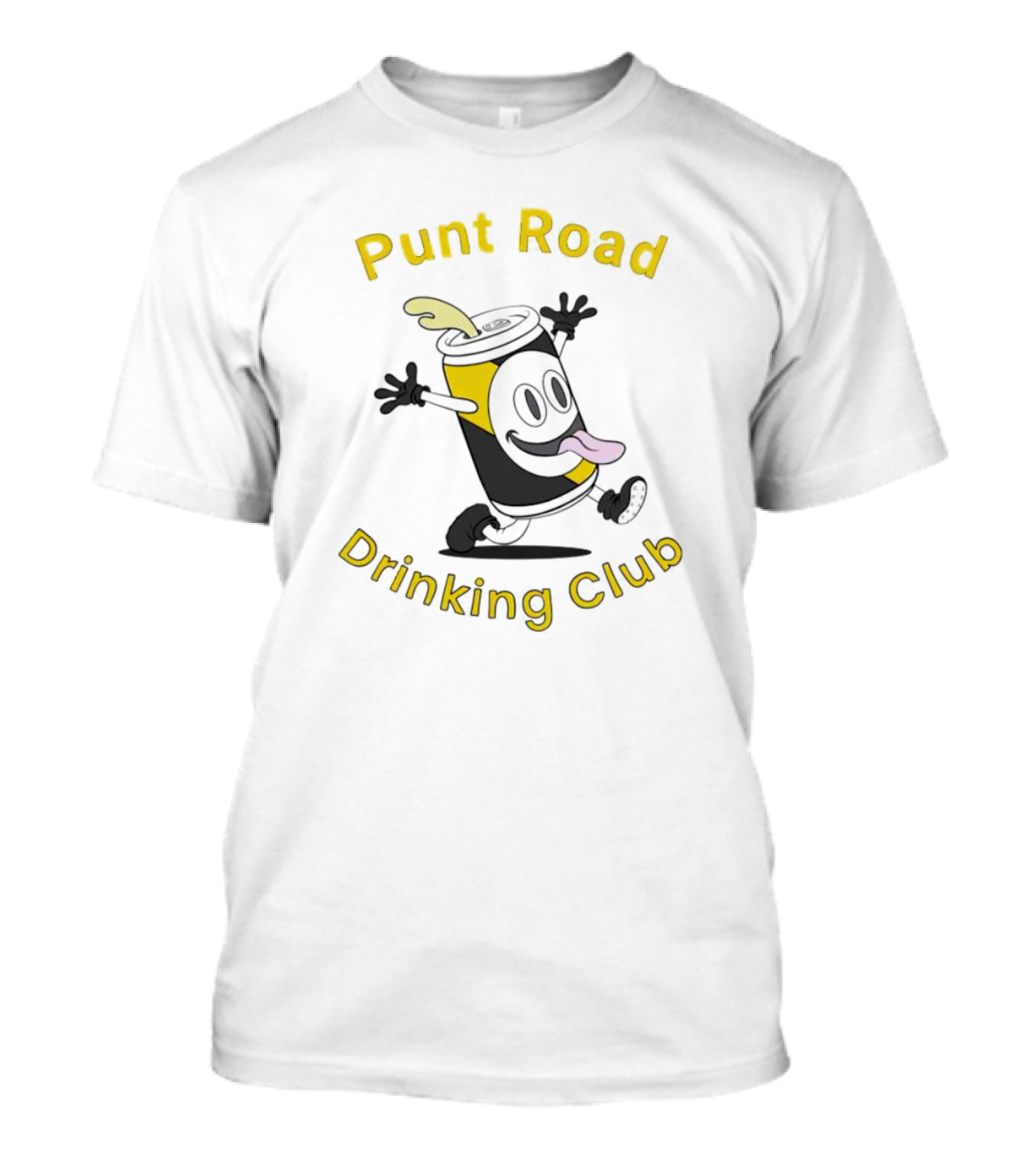 Punt Road Drinking Club Happy Beverage Can T-Shirt