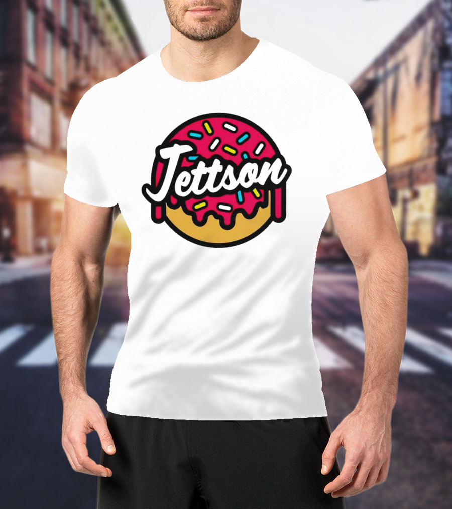 Jettson Colorful Sprinkled Donut T-Shirt