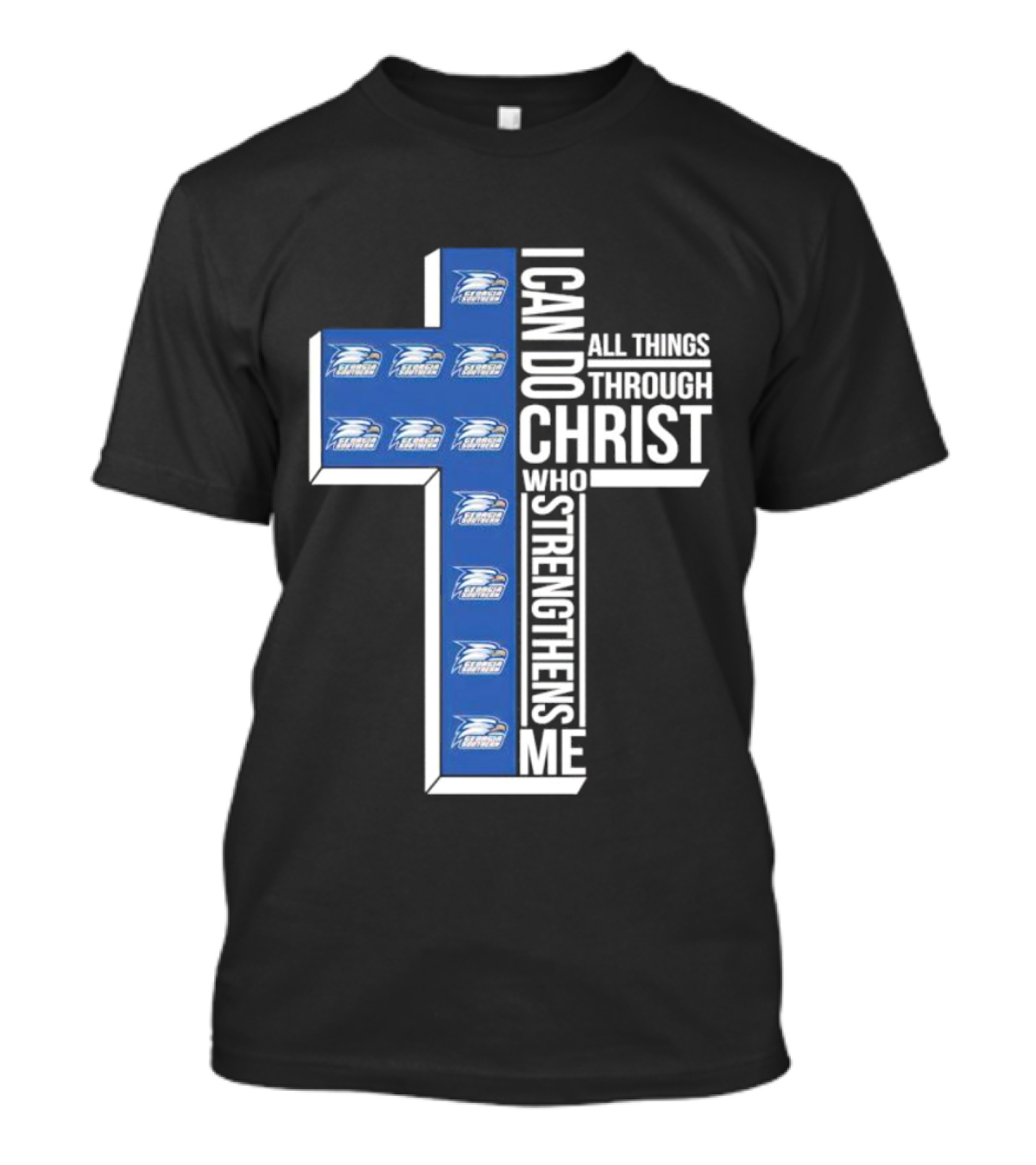 Southern Eagles I Can Do All Things Through Christ Who Strengthens Me T-Shirt