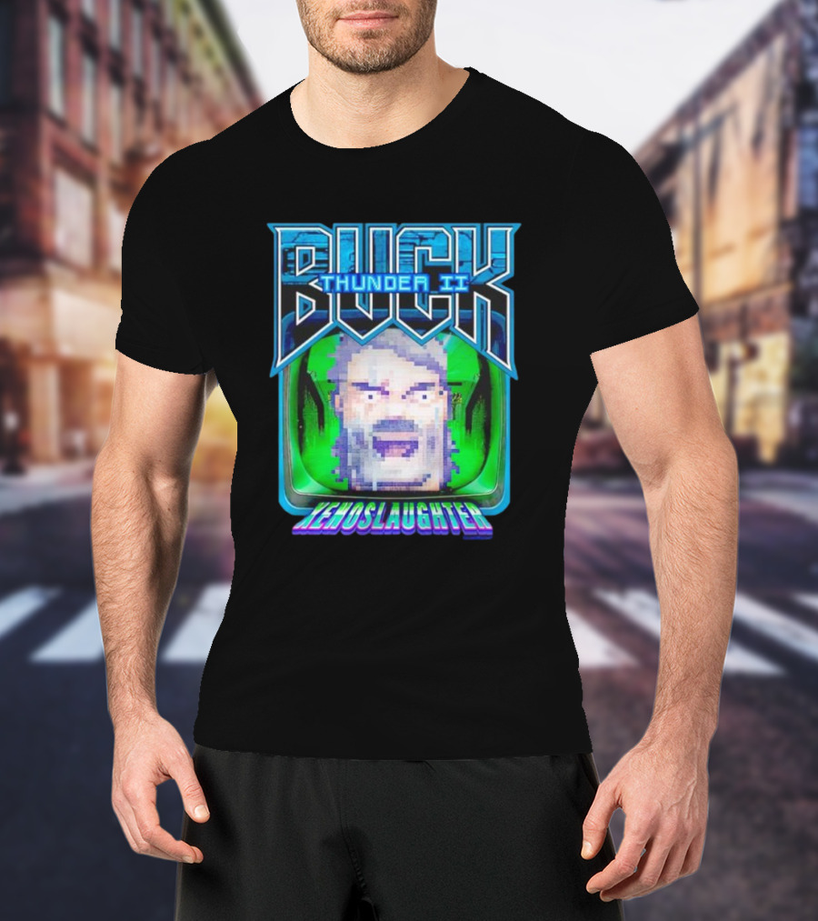 Buck Thunder II Xenoslaughter High On Life T-Shirt
