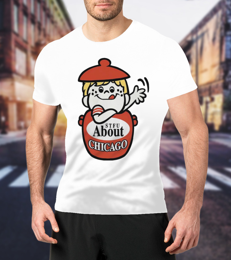 STFU About Chicago Cookies Boy Iconic Jar T-Shirt