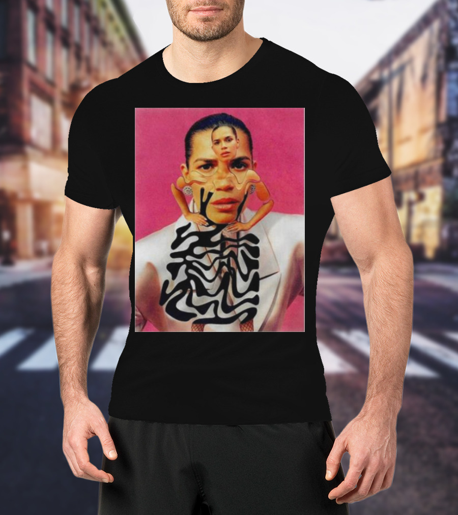 America Ferrera Abstract Portrait New T-Shirt