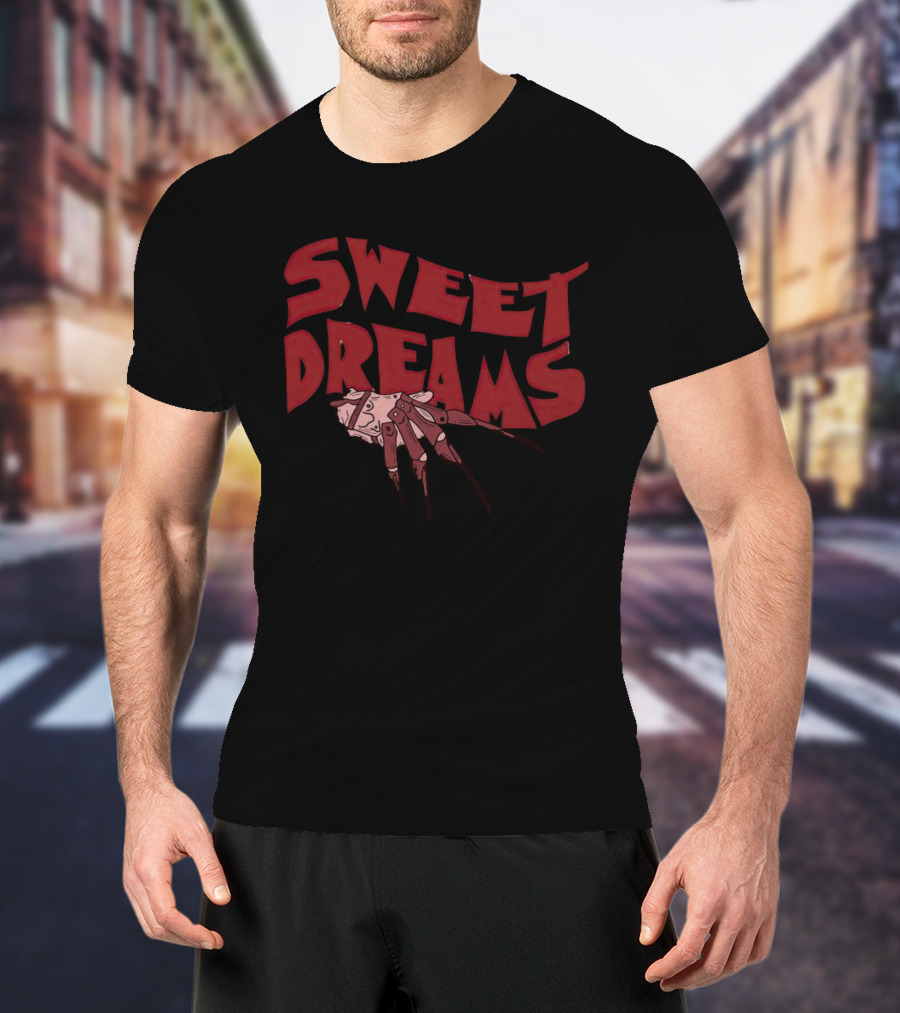 Sweet Dreams Freddy Krueger Glove Horror T-Shirt