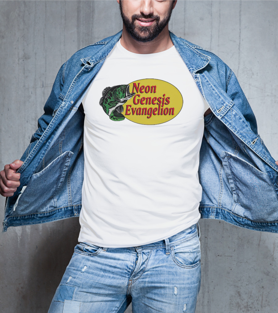 Neon Genesis Evangelion Bass Fish Pro T-Shirt