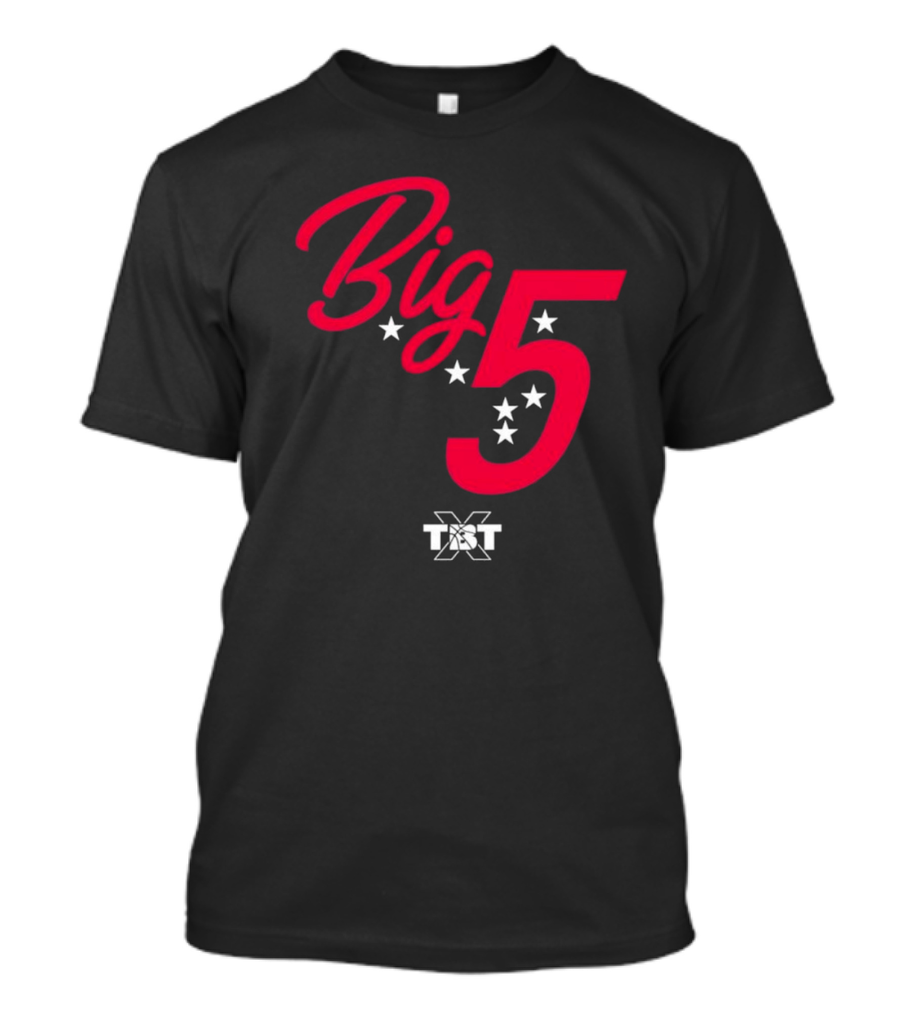 Big 5 Stars TBT Basketball Collaboration T-Shirt