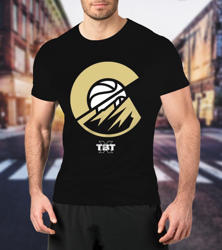 TBT Team Colorado Basketball Mountain T-Shirt