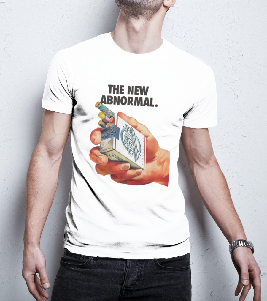 The Strokes The New Abnormal Album Cover Artwork Hand Holding Cigarette Box T-Shirt