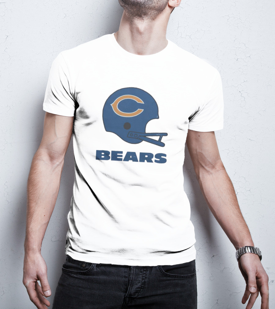 Chicago Bears Helmet Iconic T-Shirt