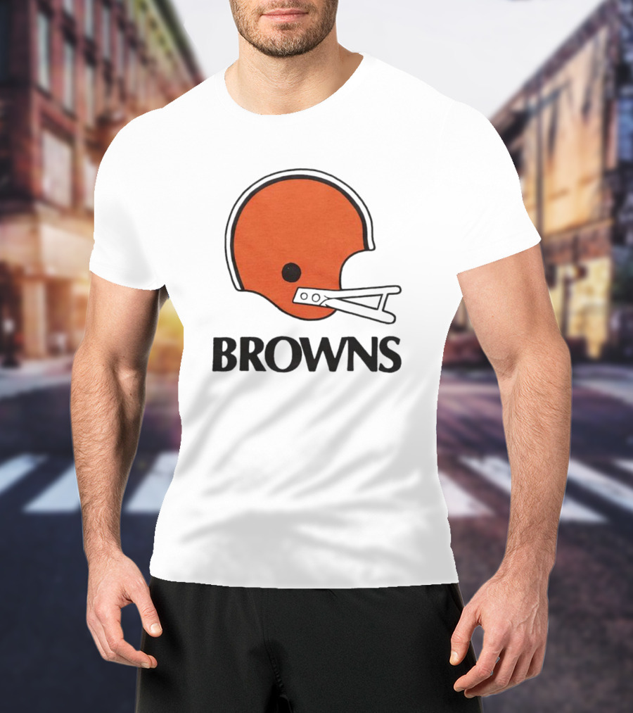 Cleveland Browns Helmet Browns T-Shirt