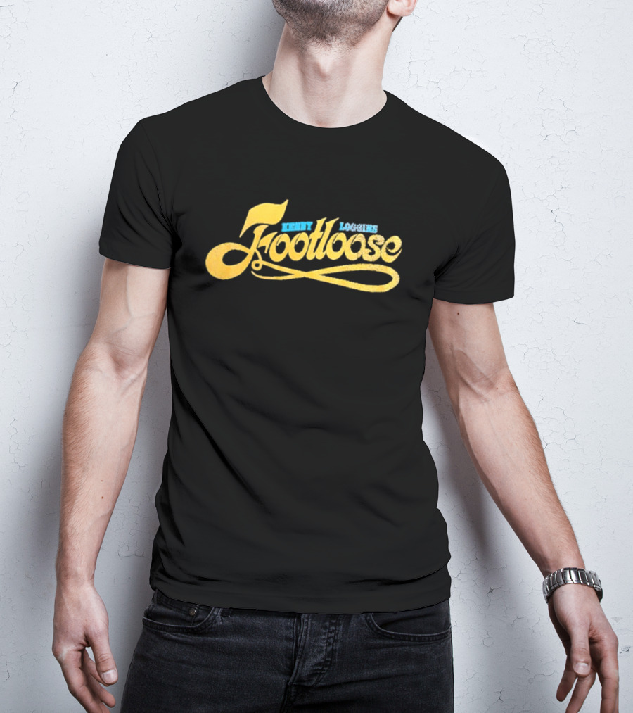Kenny Loggins Footloose Vintage Retro Script T-Shirt