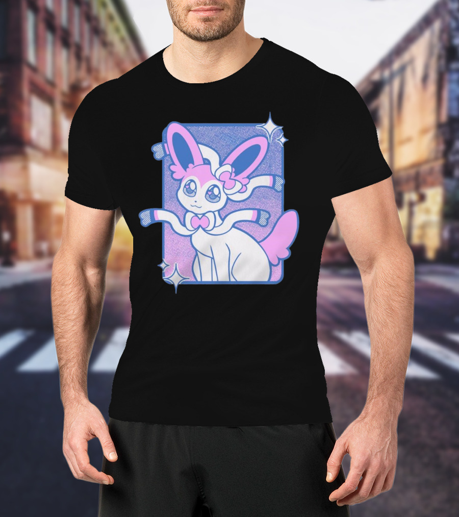 Pokemon Sylveon Cute Kawaii Pastel Fan T-Shirt