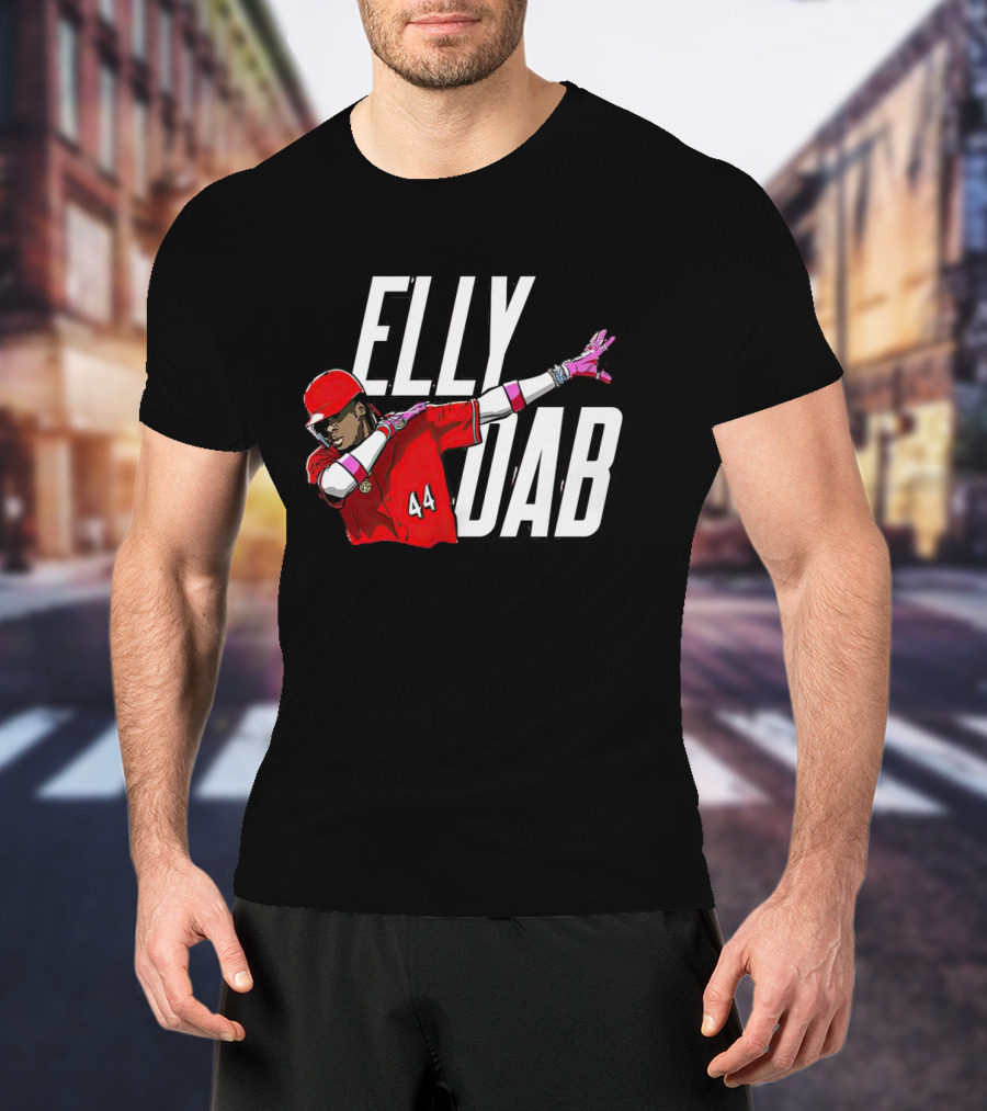 ELLY DAB Elly De LA Cruz Dabbing Number 44 T-Shirt