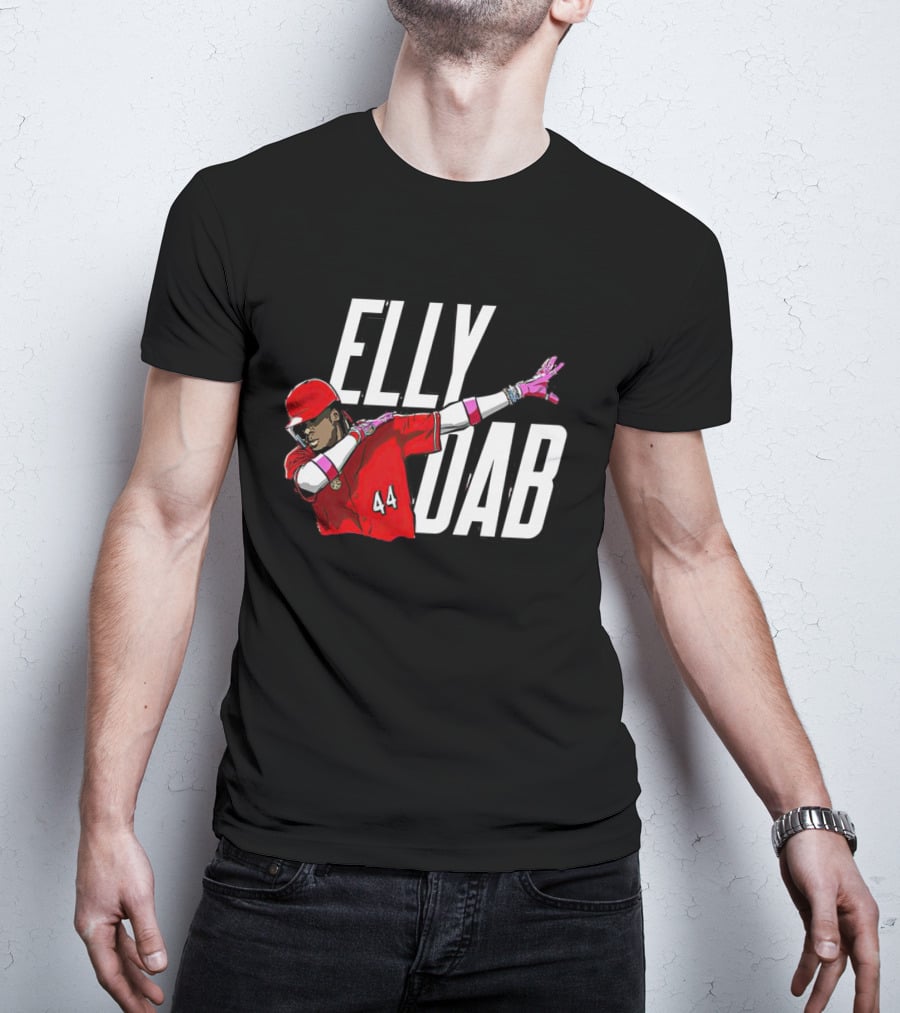 ELLY DAB Elly De LA Cruz Dabbing Number 44 T-Shirt