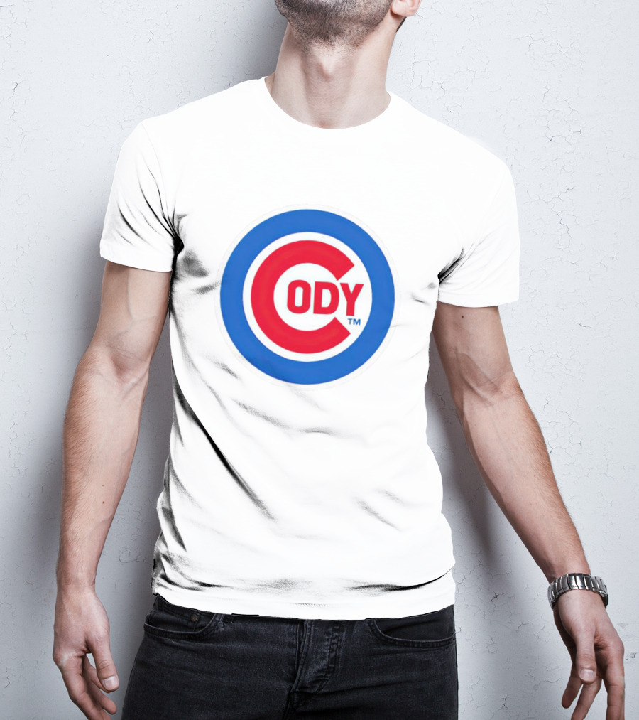Chicago Cubs Cody Logo Circle Emblem T-Shirt