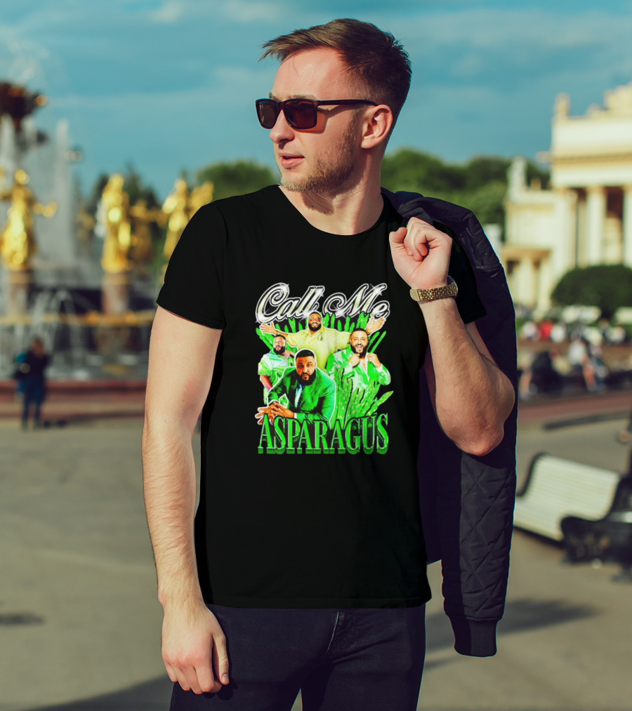 Call Me Asparagus DJ Khaled Green T-Shirt