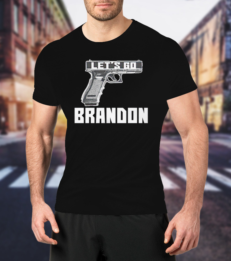 Let's Go Brandon Pistol T-Shirt