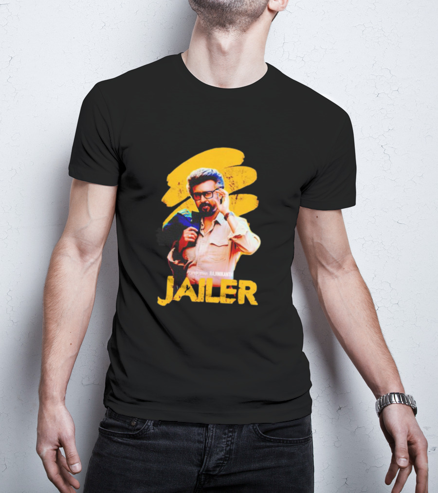 Super Star Rajinikanth Jailer Iconic T-Shirt