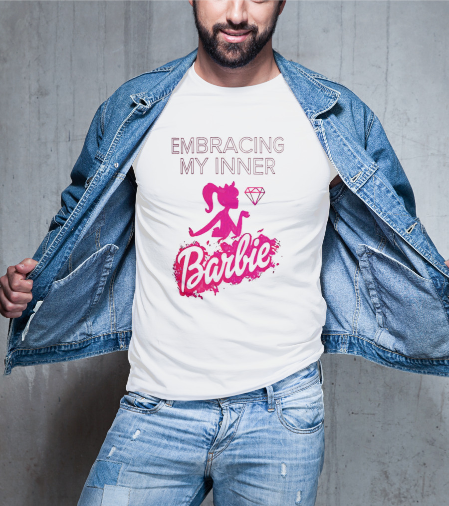 Embracing My Inner Barbie Pink Diamond T-Shirt